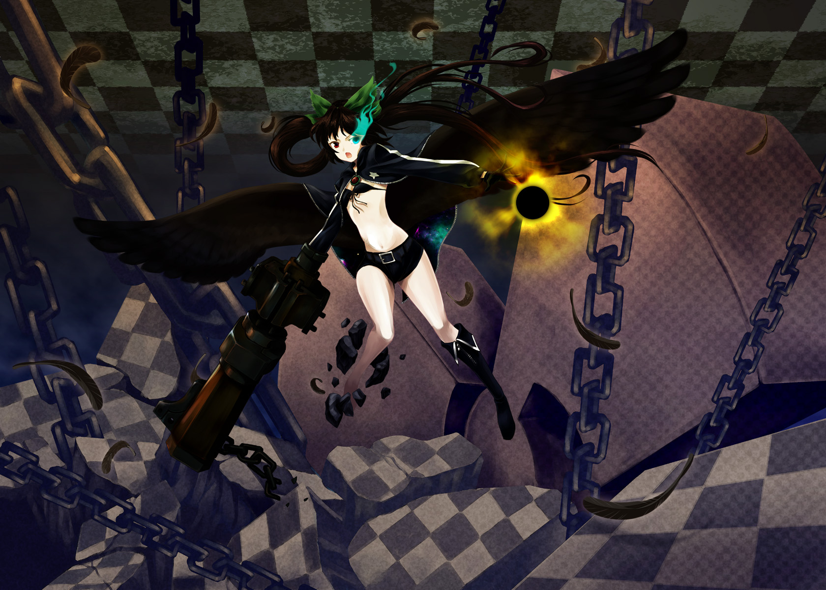 Konachan.com - 57910 black_rock_shooter reiuji_utsuho touhou vocaloid.jpg