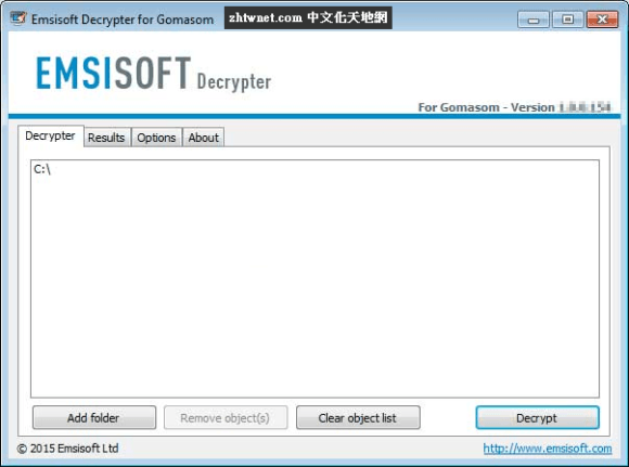 EmsisoftDecrypterforGomasom