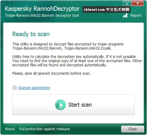 KasperskyRannohDecryptor