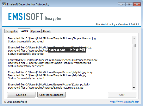 EmsisoftDecrypterforAutoLocky