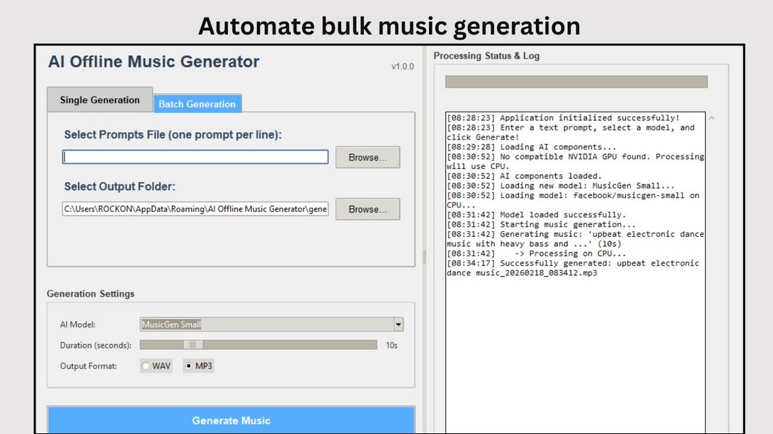 AI-Offline-Music-Generator-v1-m3